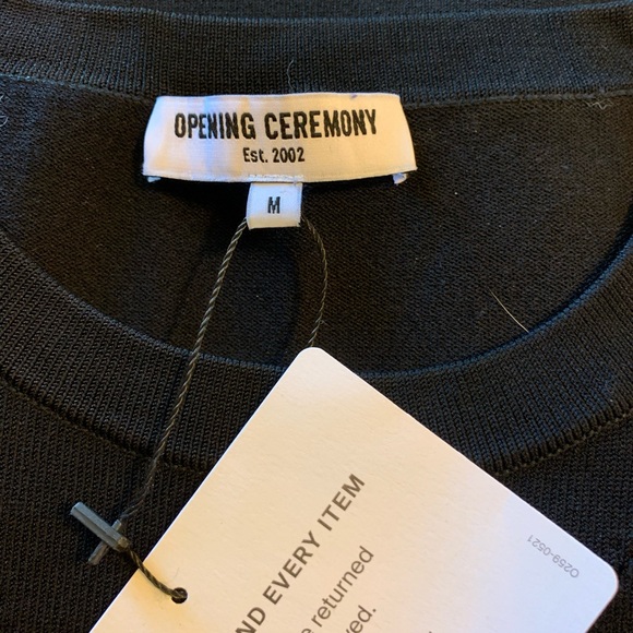 Opening Ceremony Knit Sweater Bodycon Dress Sz M - Picture 7 of 11